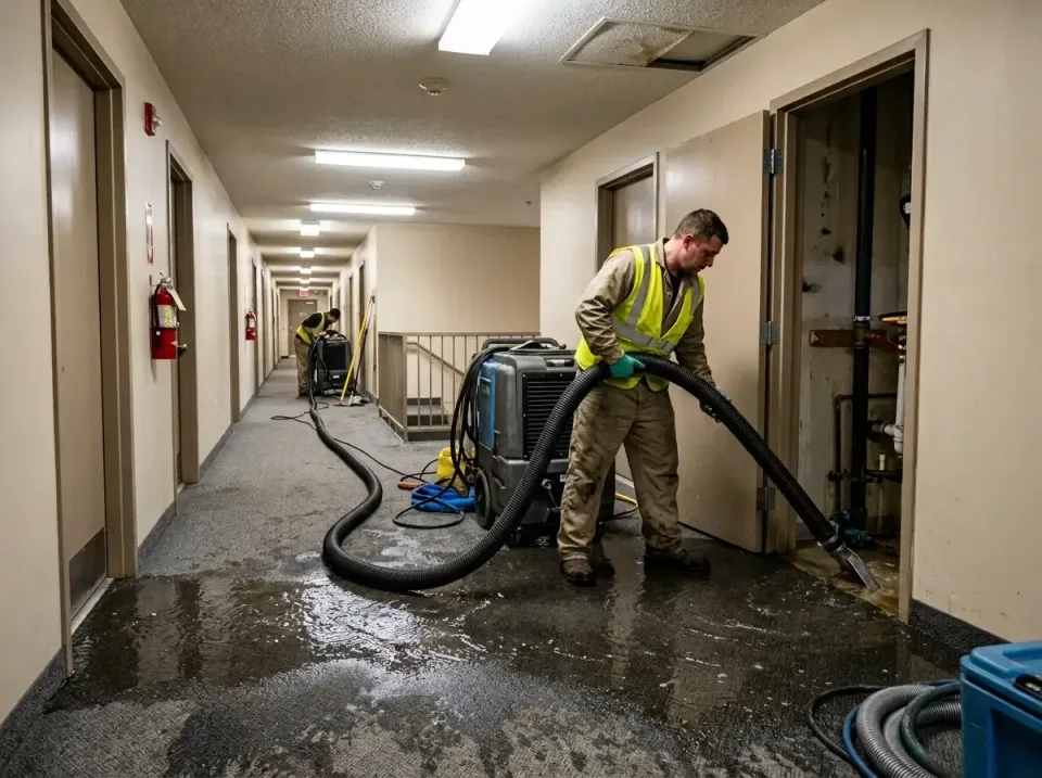 multi-unit-apartment-hallway-f-005 — frequently asked questions, Emergency Burst Pipe Water Extraction & Removal in Zellwood…
